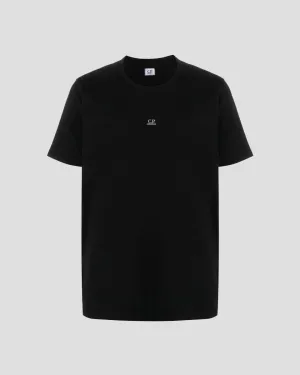 24/1 Jersey Relaxed Garment Dyed T-shirt Black