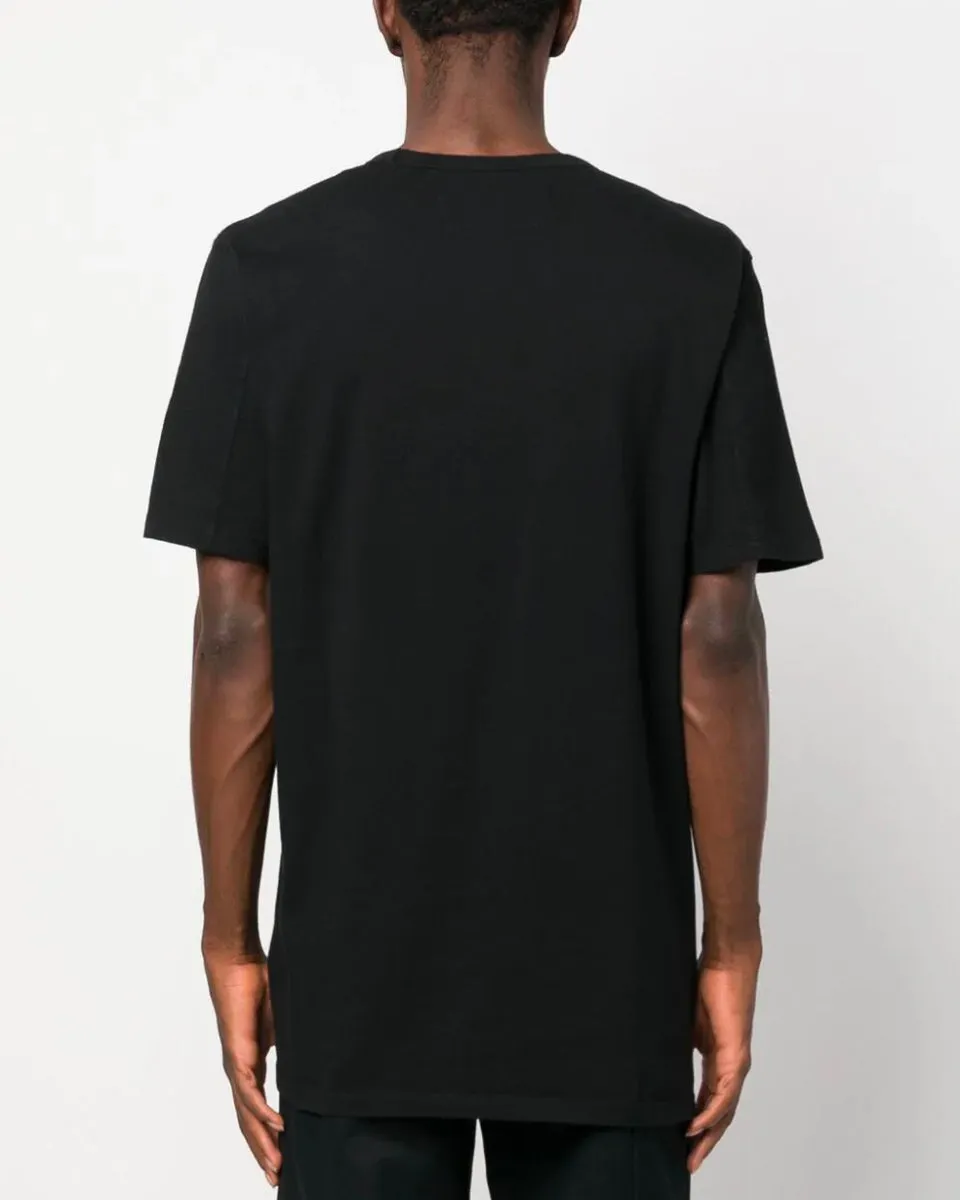 24/1 Jersey Relaxed Garment Dyed T-shirt Black