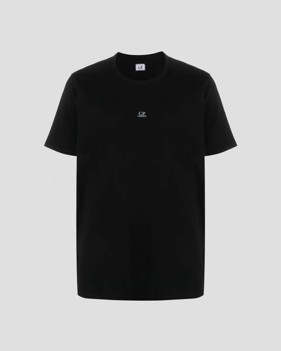 24/1 Jersey Relaxed Garment Dyed T-shirt Black