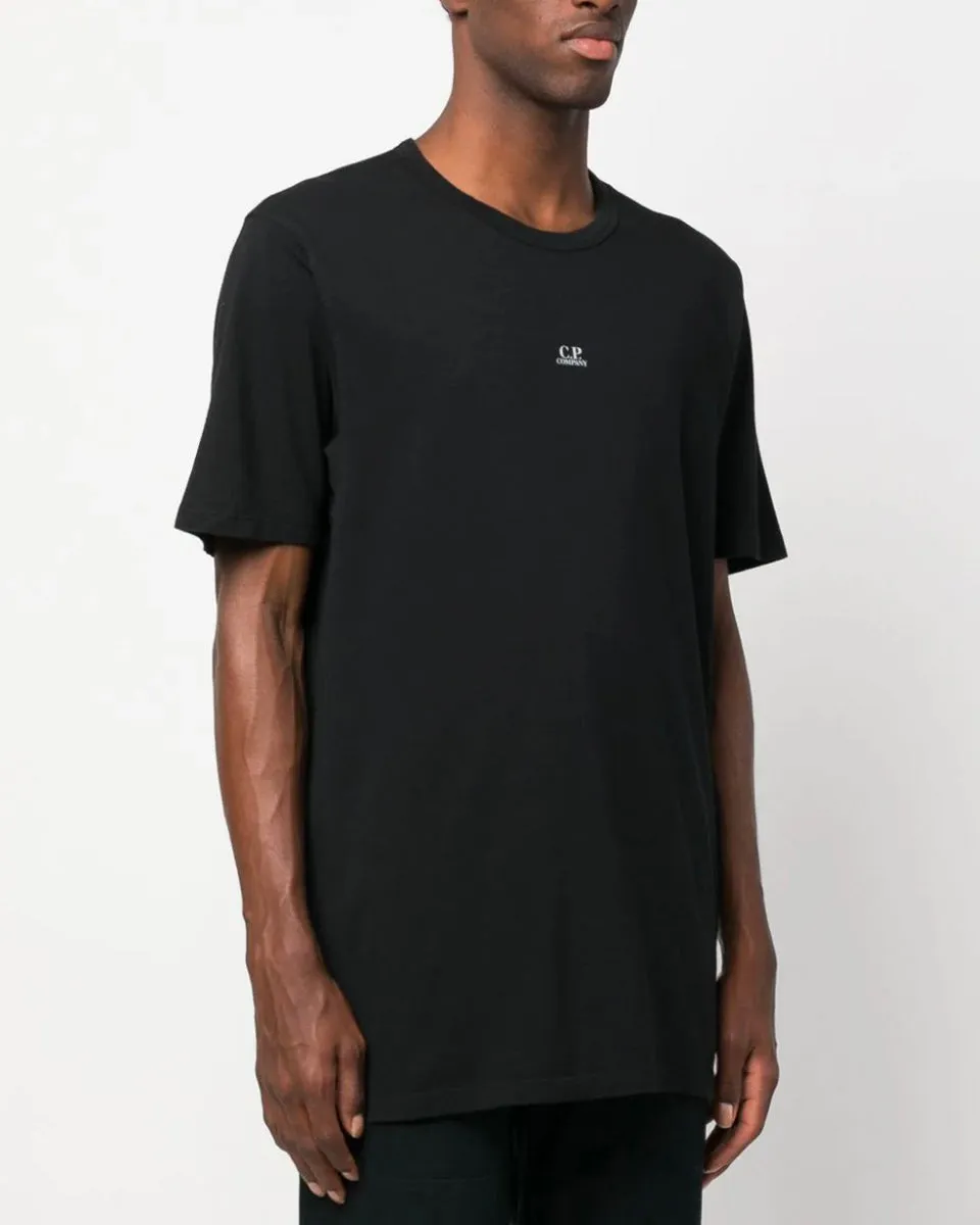 24/1 Jersey Relaxed Garment Dyed T-shirt Black