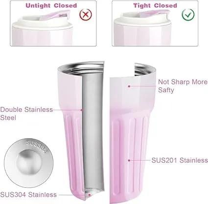 400ml Stainless Steel Vacuum Insulated Coffee Mug