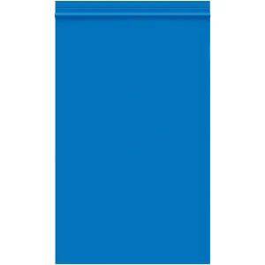 5 x 8" - 2 Mil Blue Reclosable Poly Bags