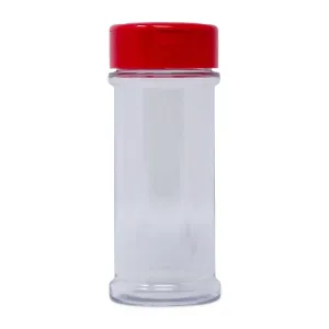 5.5 Fl Oz Empty Plastic Spice Jars with Caps