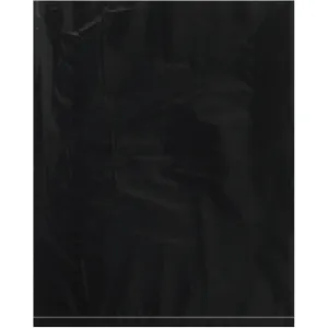 8 x 10" - 2 Mil Black Flat Poly Bags