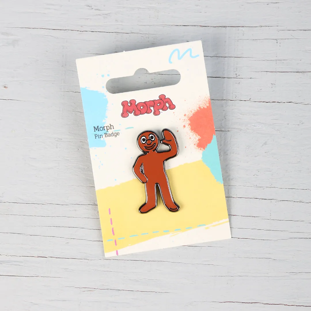 Aardman Character Enamel Wallace & Gromit, Morph and Shaun the Sheep Pin Badges