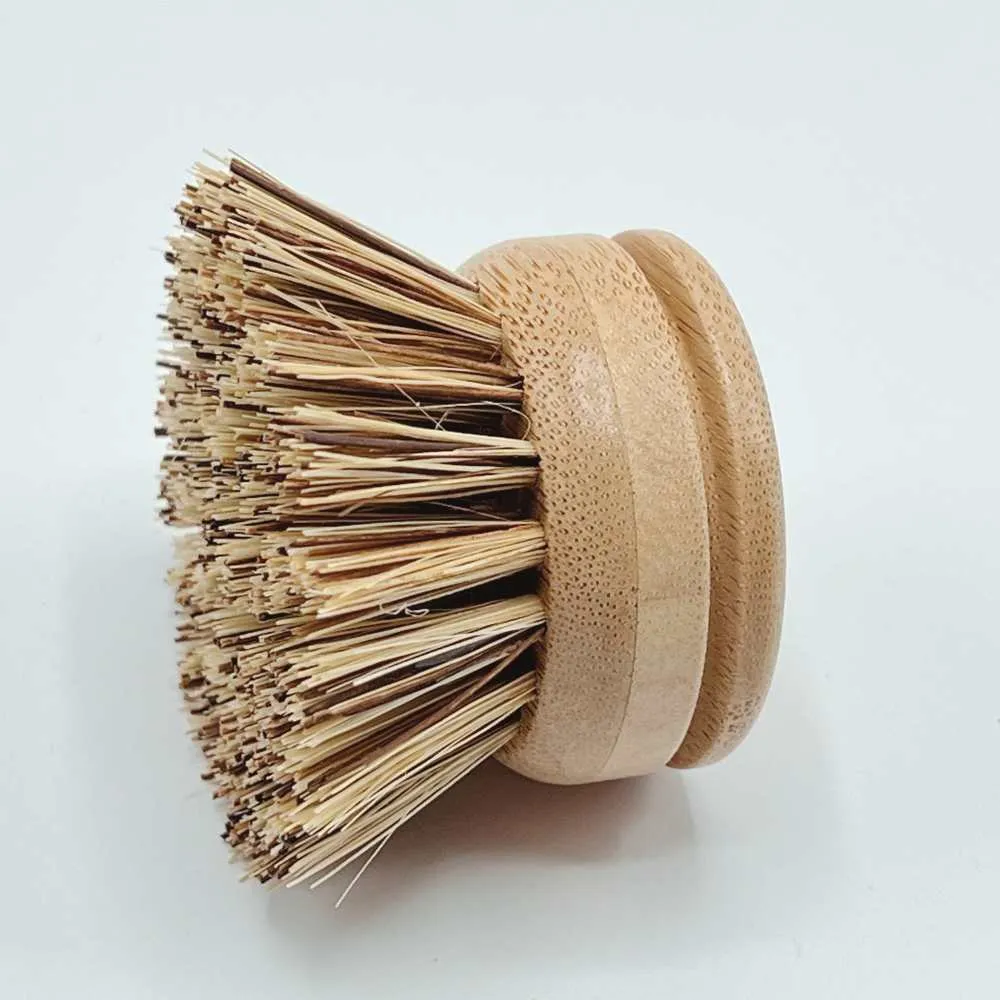 &Keep Replacement Dish Brush Head - Medium or Stiff