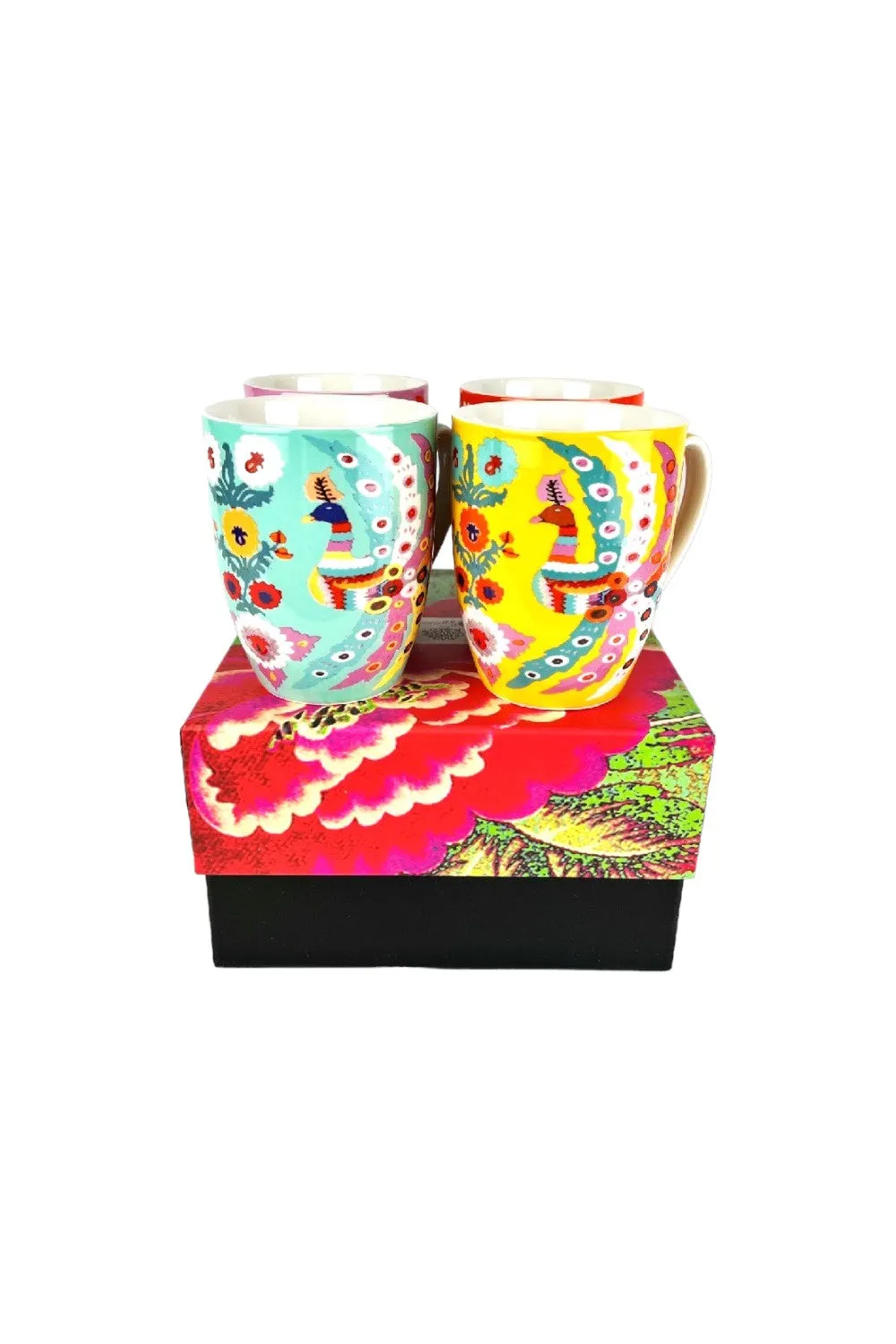 ANNA CHANDLER MUG SET OF 4 MEXICANA