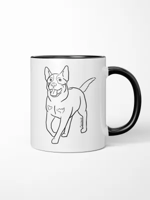 Australian Cattle Dog Ceramic Mug