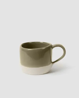 Australian Made Organic Mug - Olive Green