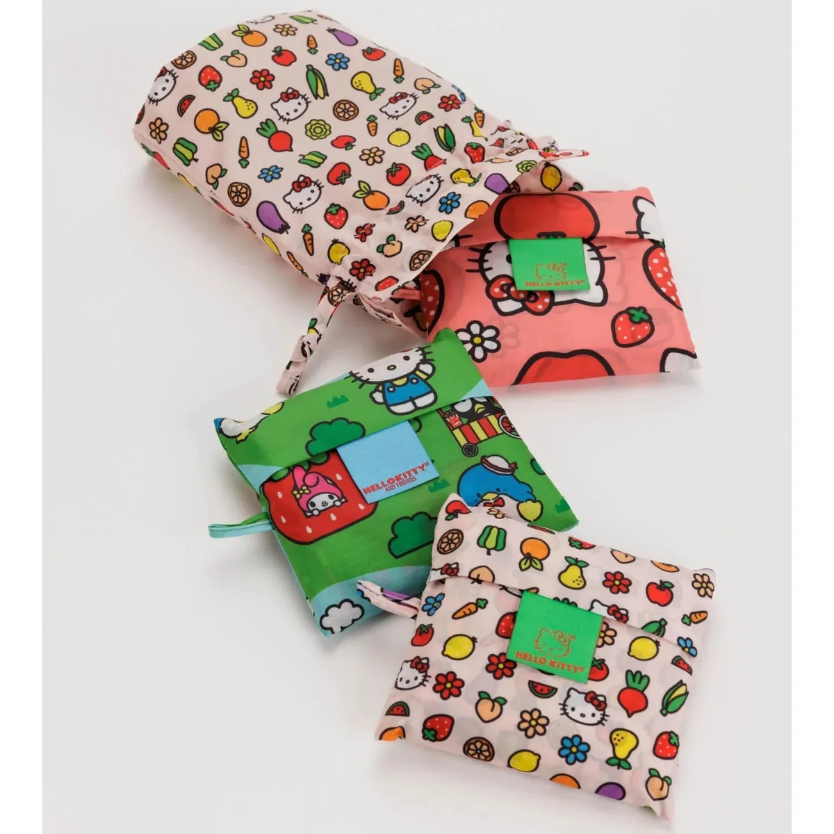 Baggu Standard Baggu Set of 3 in Hello Kitty and Friends