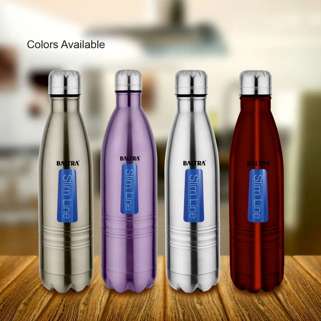 BALTRA Cola Bottle thermosteel 24 Hours Hot and Cold Water Bottle Stainless Steel Flask 750ml (BVB-103), Silver