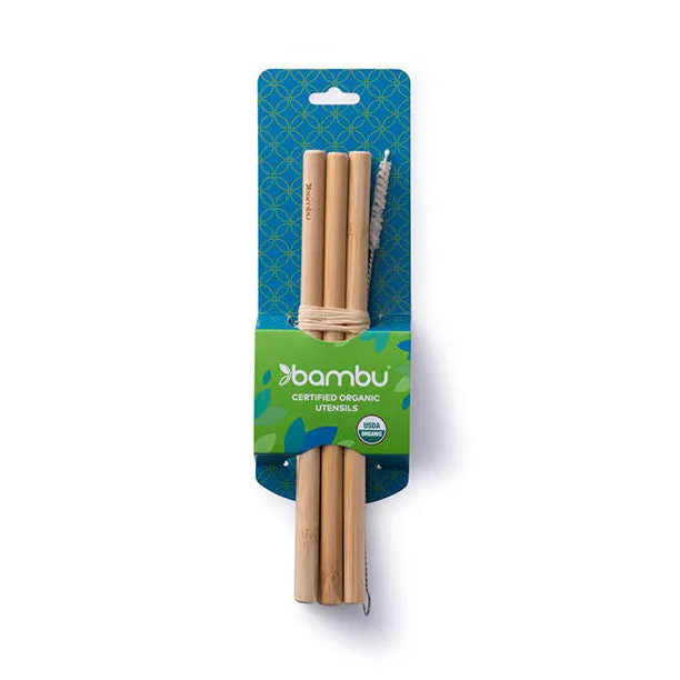 Bambu Reusable Bamboo Straws