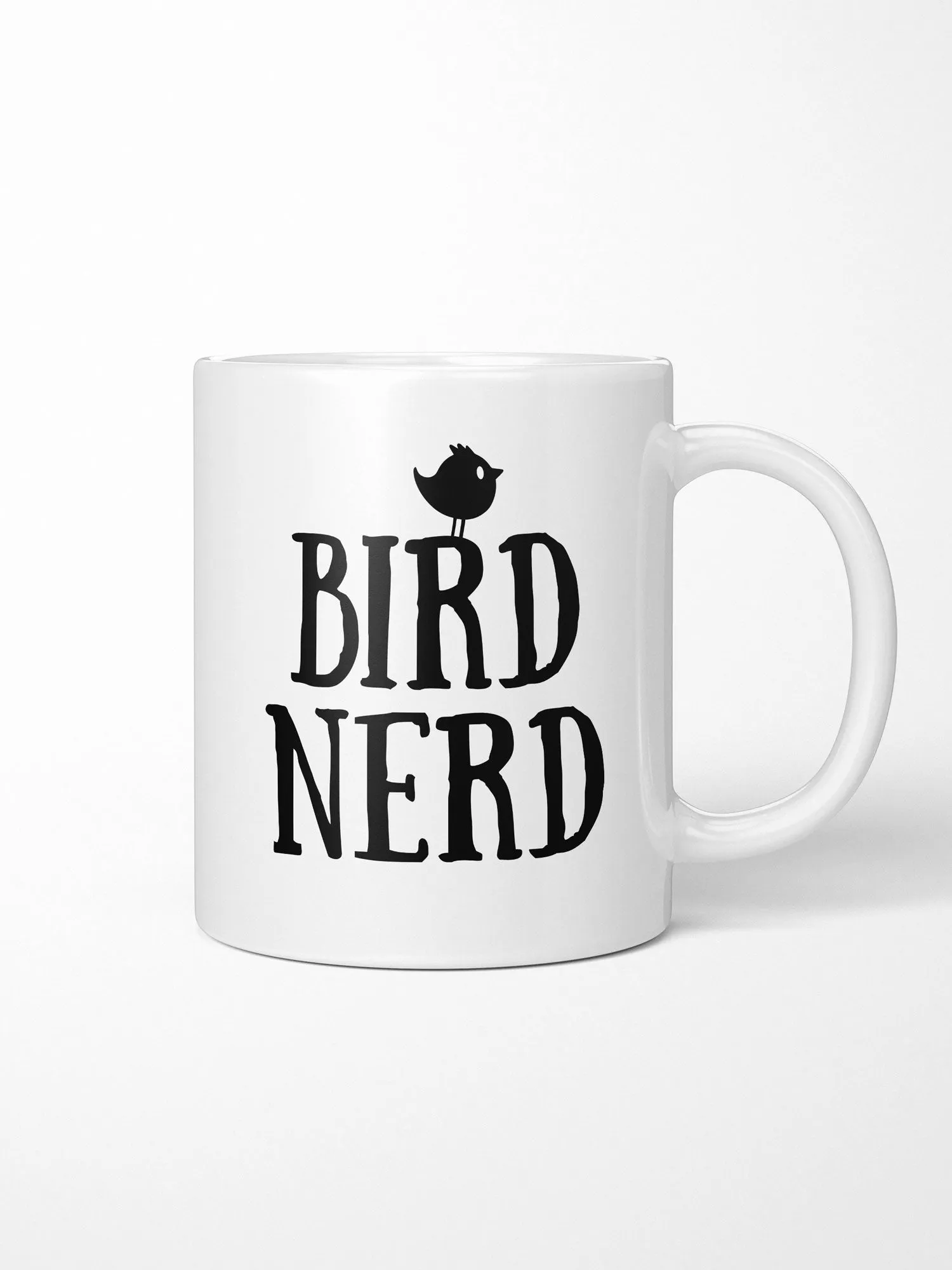 Bird Nerd Ceramic Mug