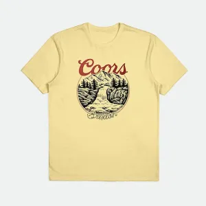 Brixton Coors Rocky S/S Tailored Tee Buff