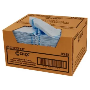 Chicopee Chix Foodservice Towels-Blue-Blue(13" x 21")