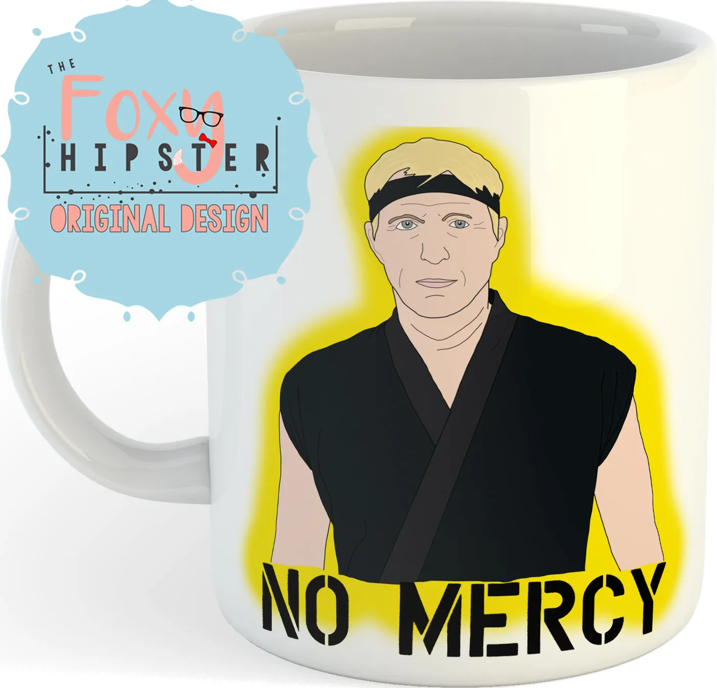 Cobra Kai Johnny Lawrence No Mercy  11oz coffee mug