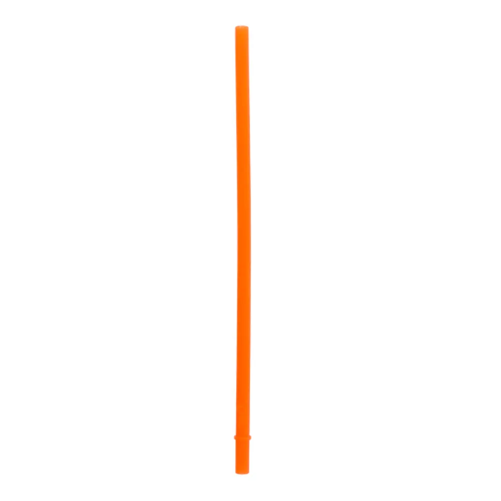 Colibri Reusable Silicone Straws 2-Pack - Orange