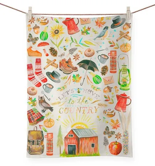 Eclectic Art Tea Towels