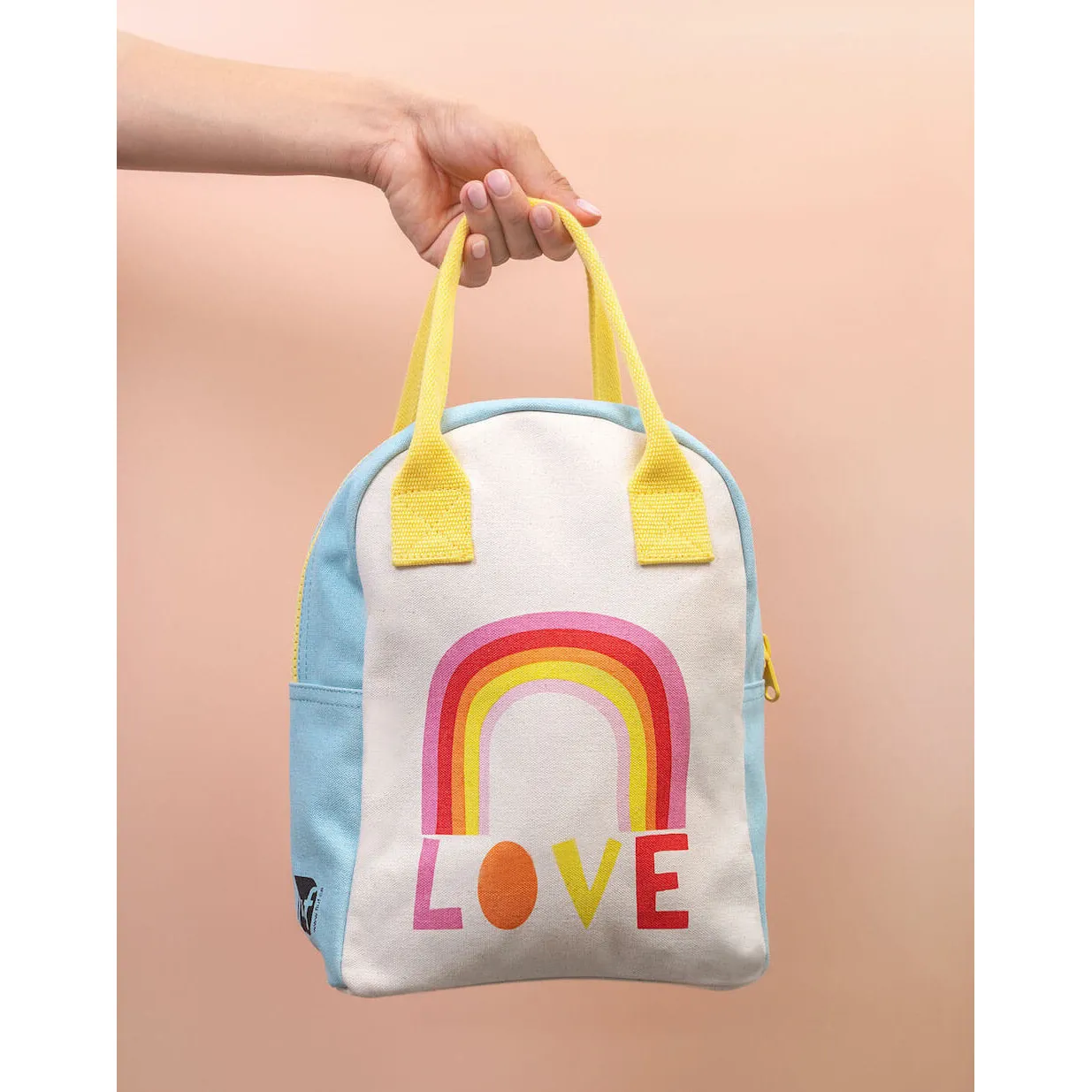 Fluf Zipper Lunch Bag - Love