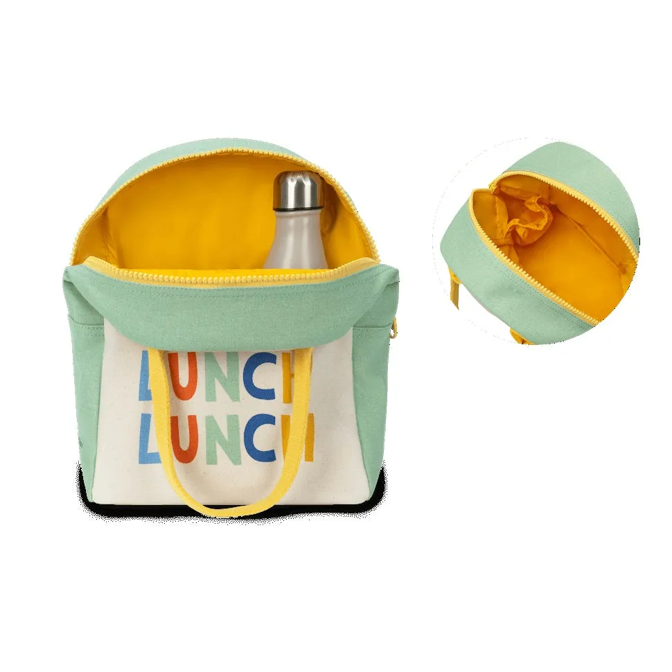 Fluf Zipper Lunch Bag - Triple Lunch