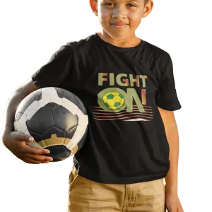 Football T Shirt for Kids D45