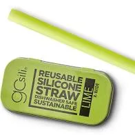 Go sili Extra Wide Silicone Straw Tin