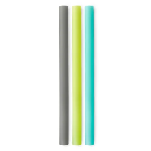 GoSili Reusable X-Wide Straw 3-Pack