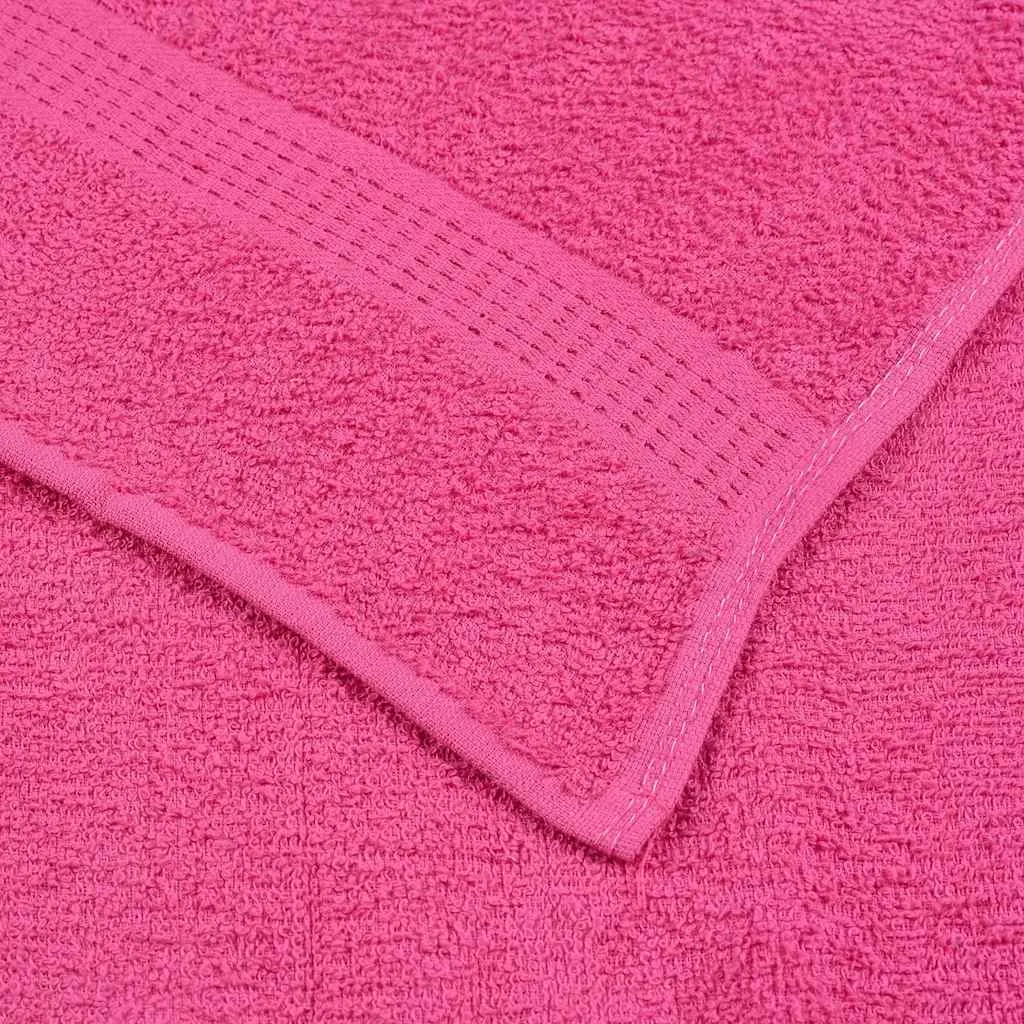 Guest Towels 2 pcs Pink 30x50 cm 360 gsm 100% Cotton