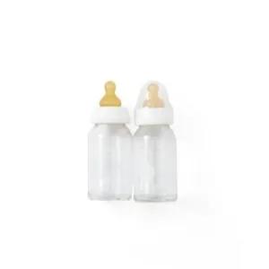 Hevea Standard Neck Baby Glass Bottle 2-pack 120ML/4OZ