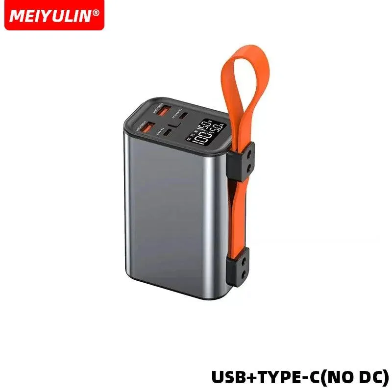 High-Capacity 60000mAh 100W Portable Power Bank with Fast Charging for Laptops and Outdoor Use