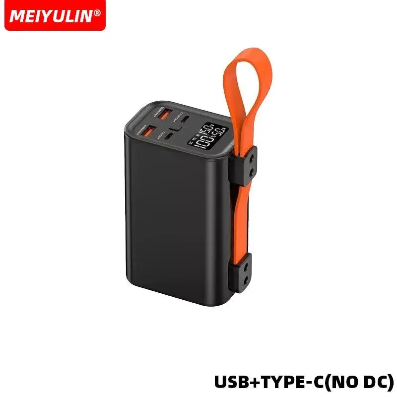 High-Capacity 60000mAh 100W Portable Power Bank with Fast Charging for Laptops and Outdoor Use