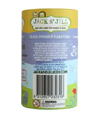 Jack N' Jill Natural Biodegradable Floss Picks