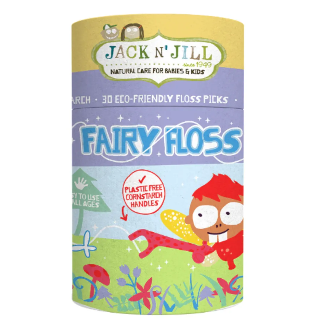 Jack N' Jill Natural Biodegradable Floss Picks