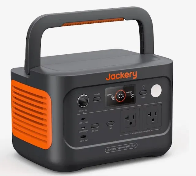 Jackery Explorer 600 Plus Portable Power Station