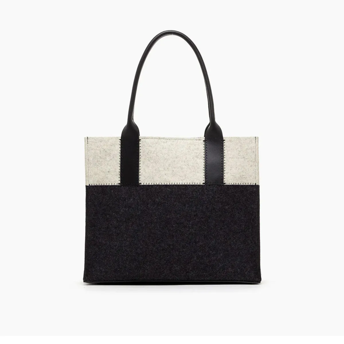 Jaunt merino midi wool felt tote