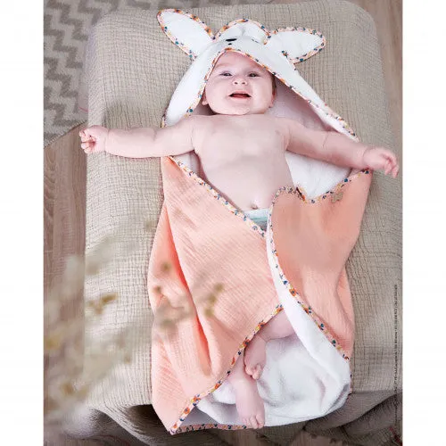 Kaloo Bath Towel - Poppy