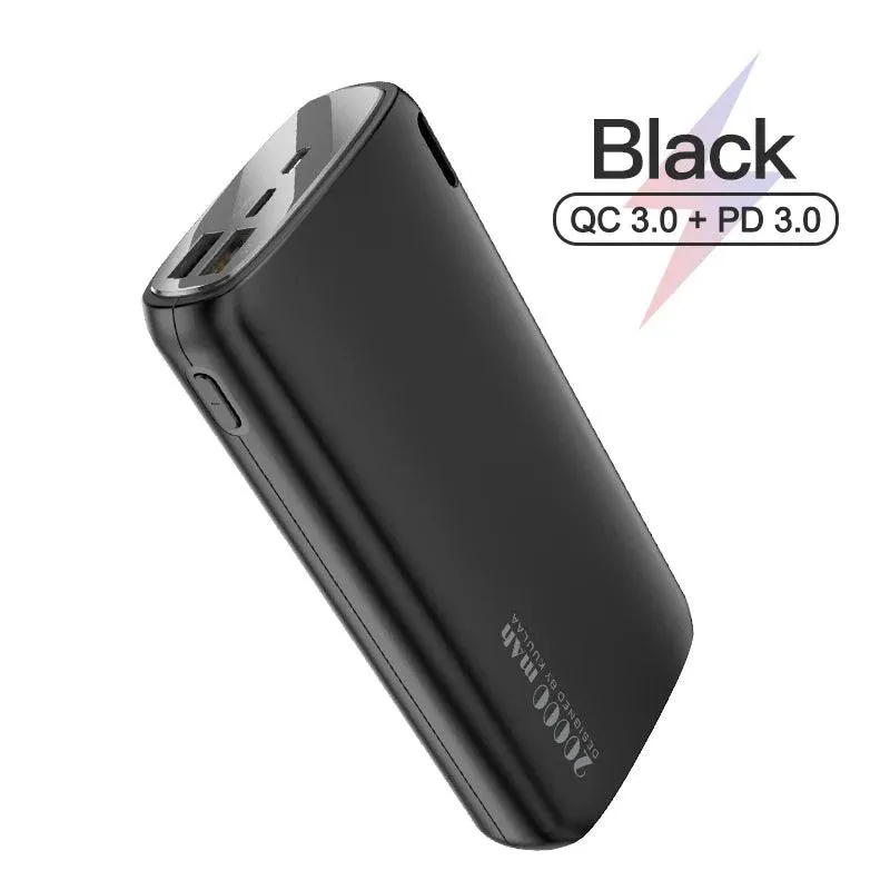 KUULAA 20000mAh Power Bank - High-Capacity Portable Charger for iPhone 15 and More