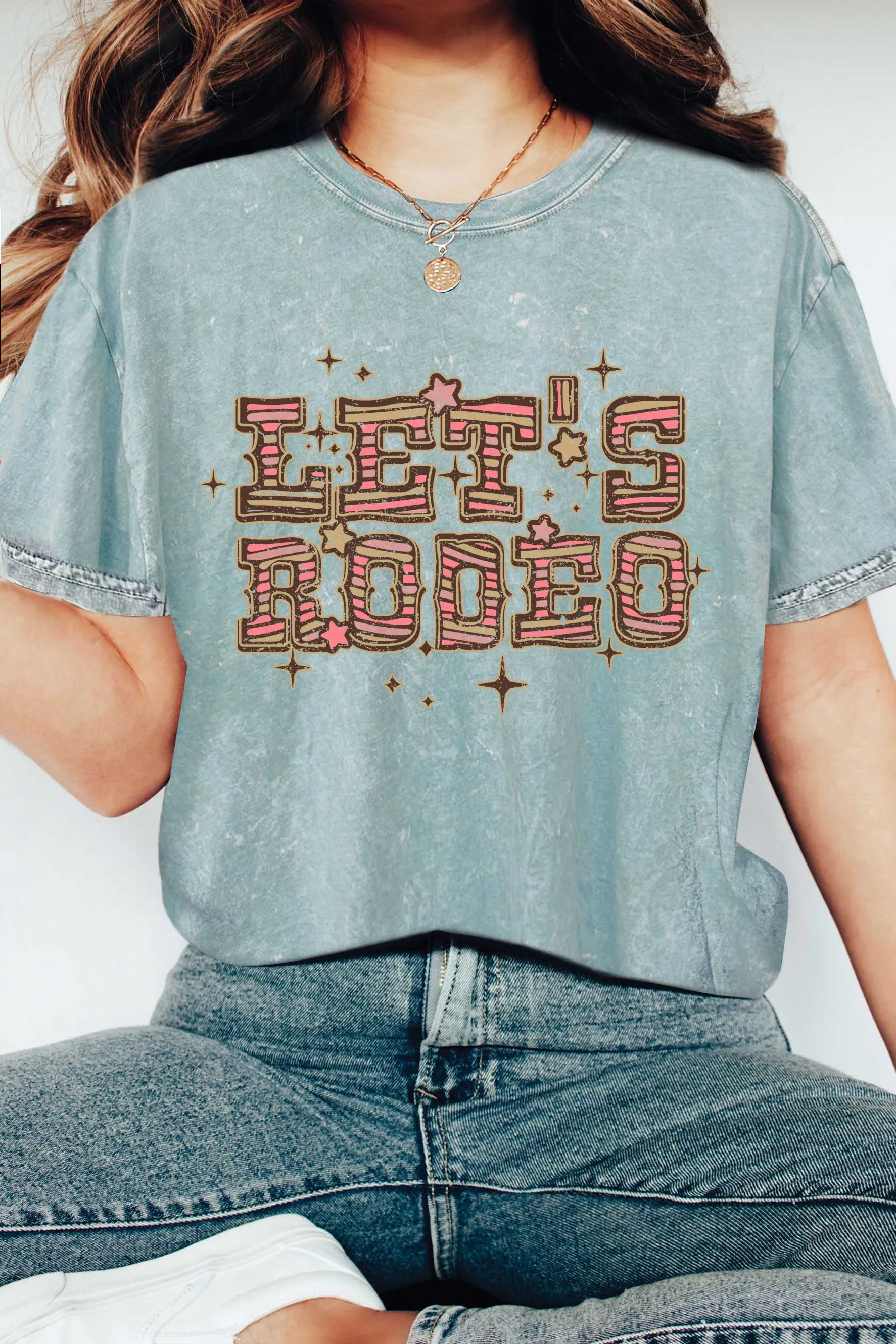 LET'S RODEO MINERAL GRAPHIC TSHIRTS