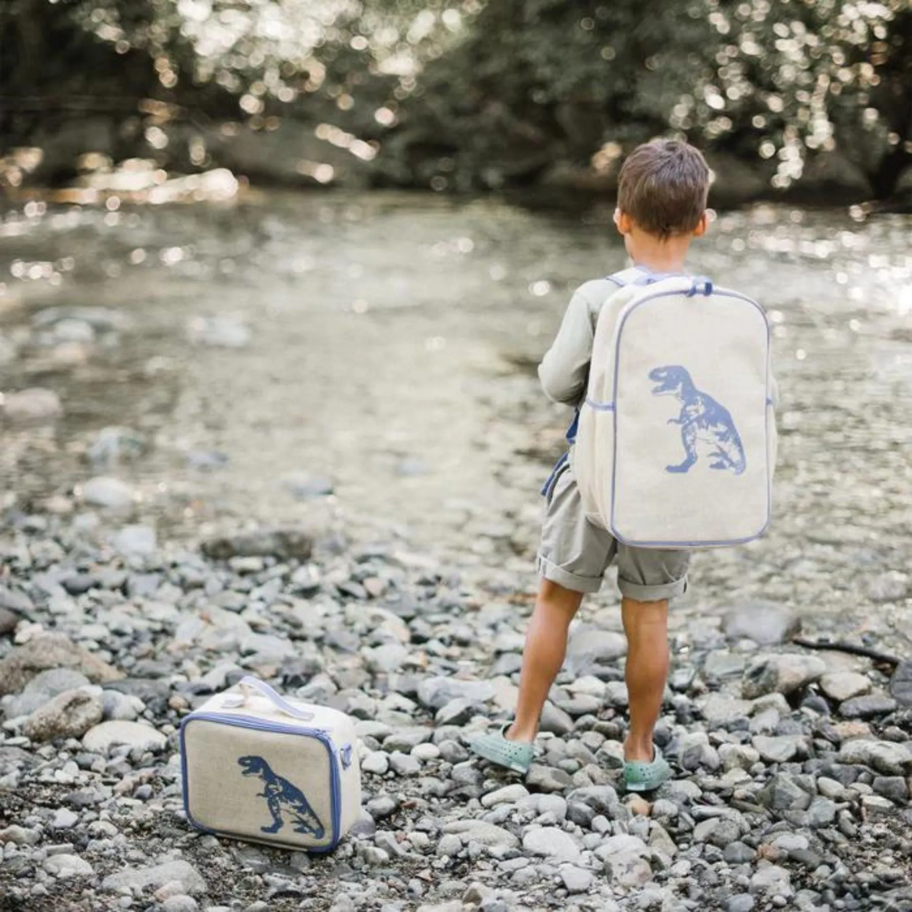 Linen/Cotton Grade School Backpack