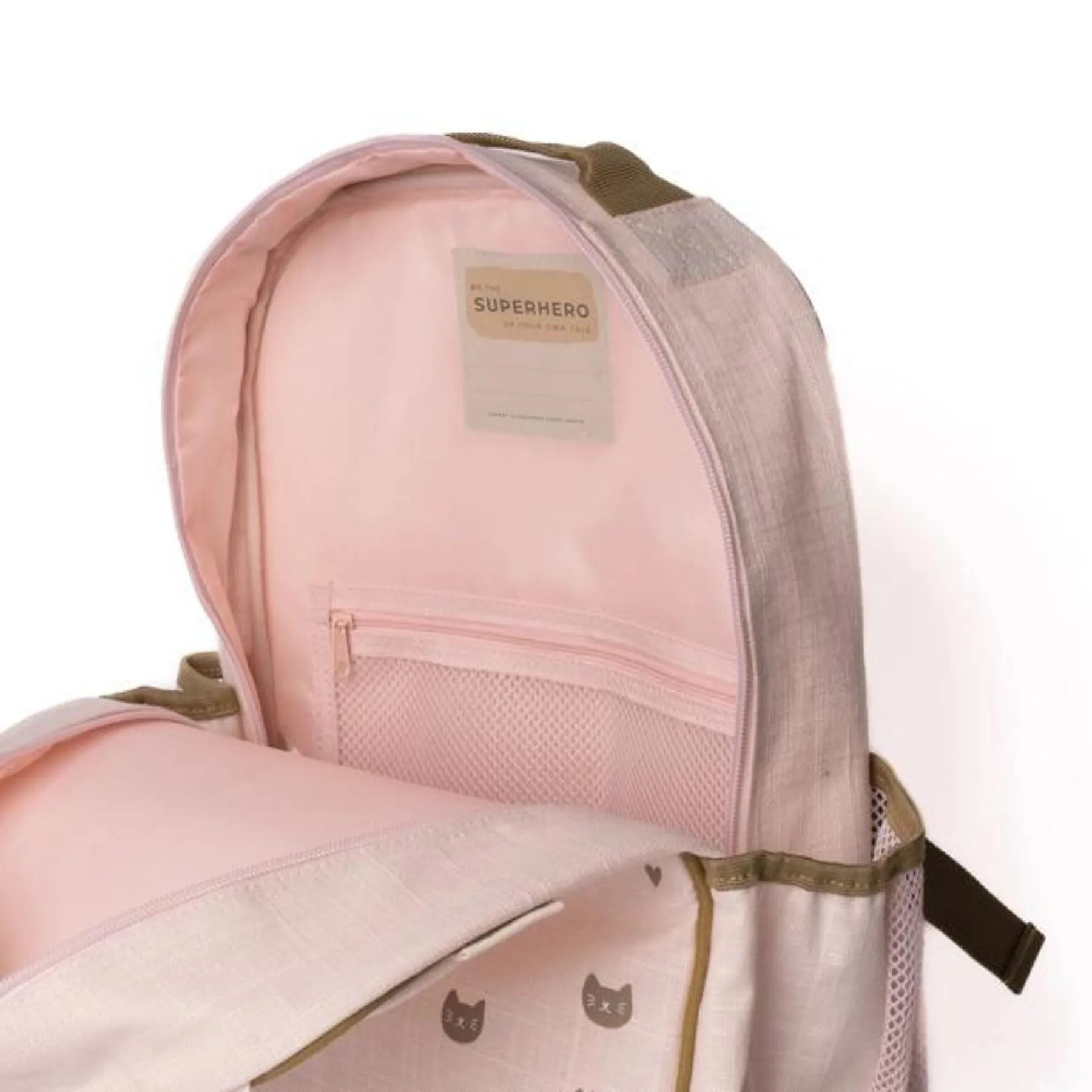 Linen/Cotton Grade School Backpack