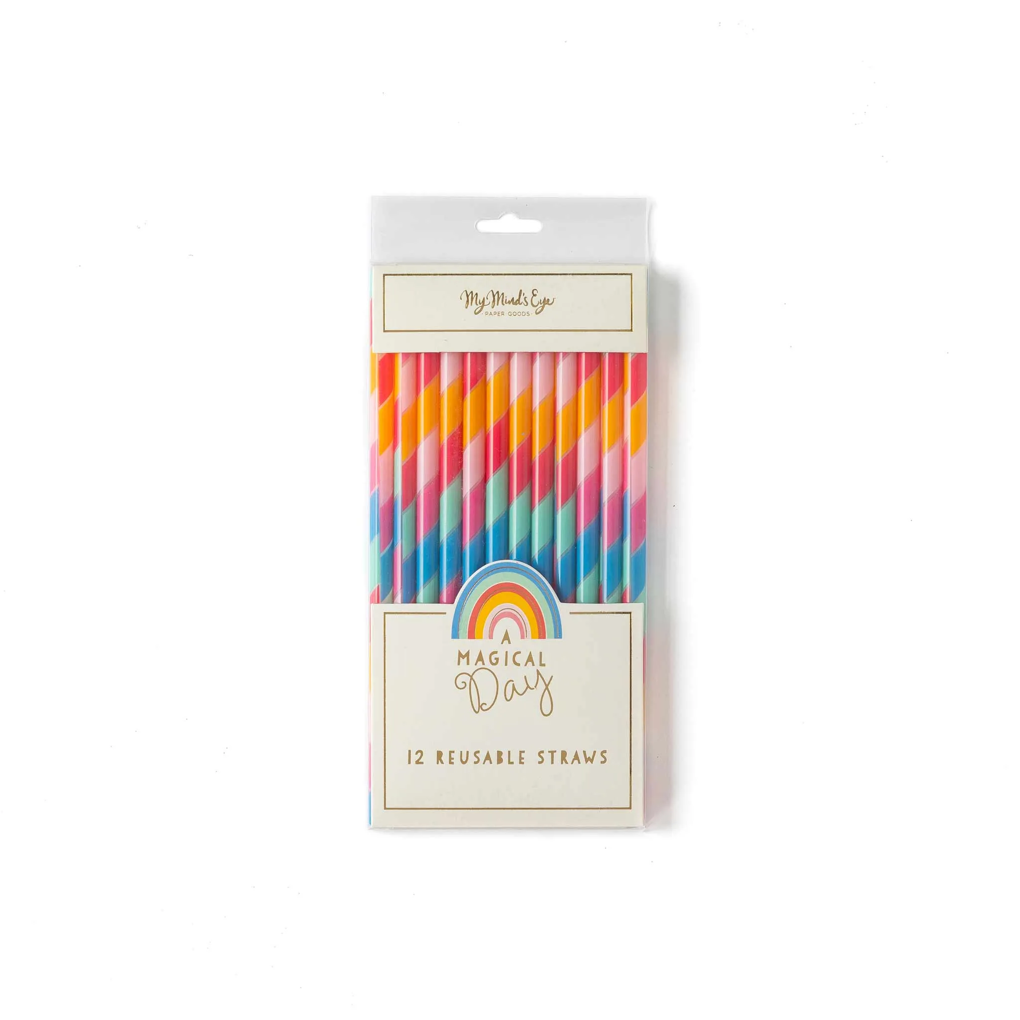 Magical Rainbow Reusable Straw