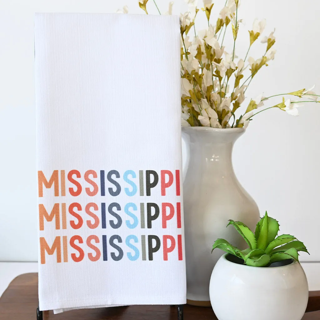 Mellow Mississippi Hand Towel