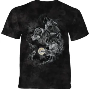 MOUNTAIN TRIO MOON - ADULT T-SHIRT