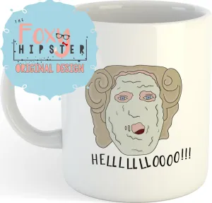 Mrs Doubtfire Hello 11oz Coffee Mug Pie Face