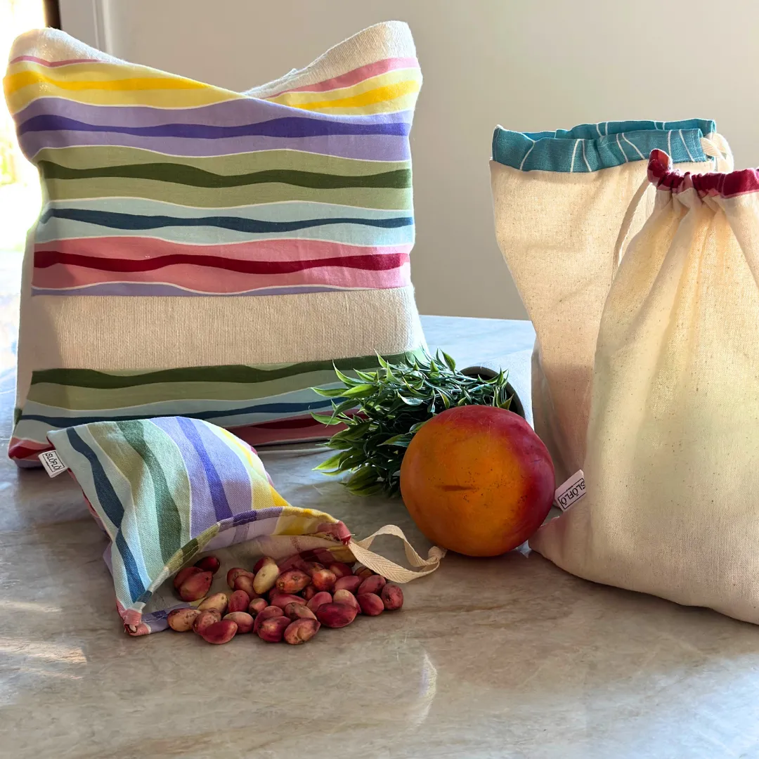 Multi-Purpose Reusable Bags |Mixed Pack