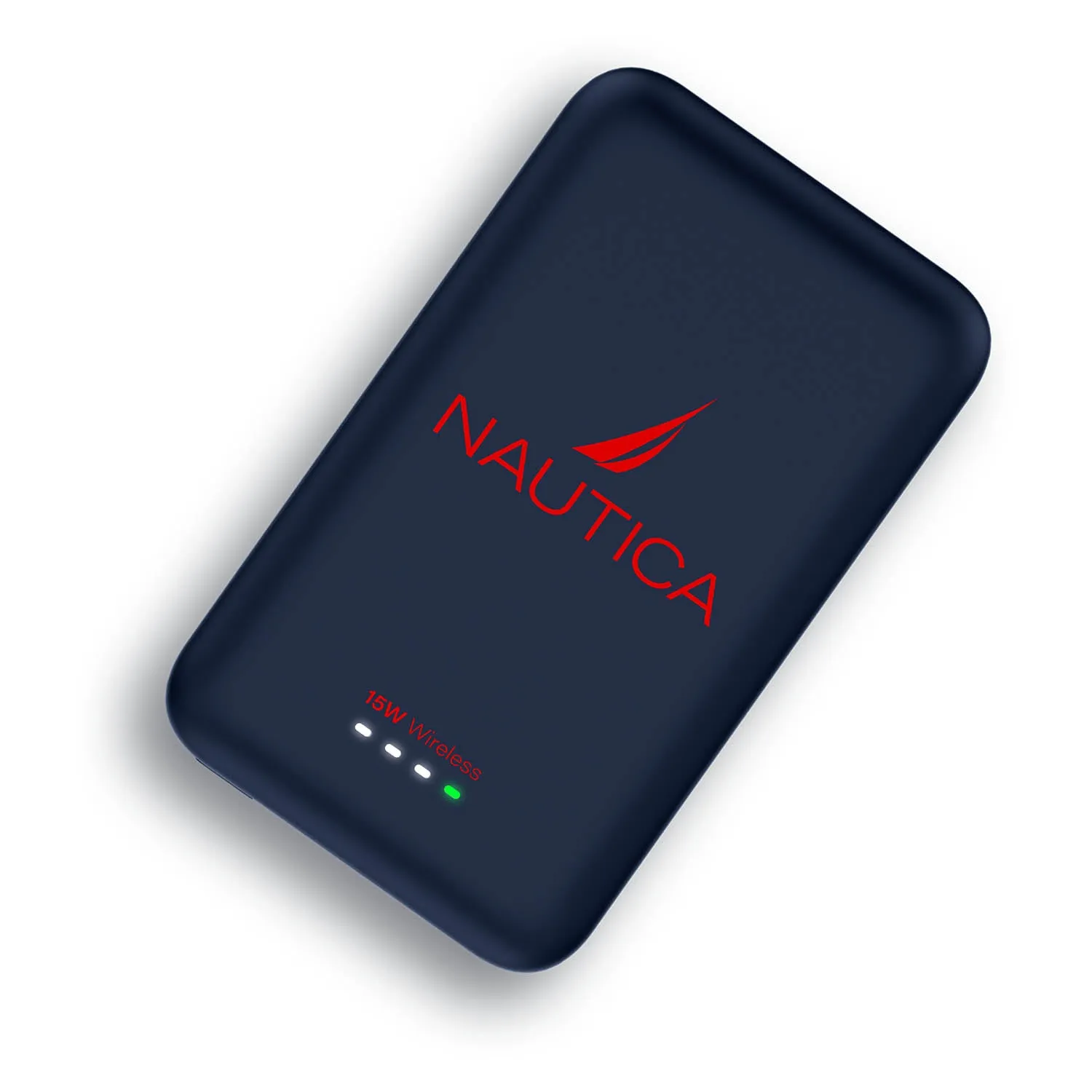 Nautica Urban Magnetic Portable Charger PB205 5K Mah - Navy/Red