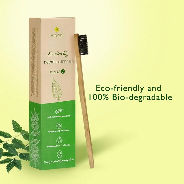 Neem Toothbrush- Pack of 2