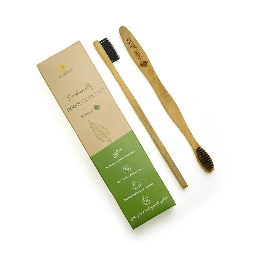 Neem Toothbrush- Pack of 2