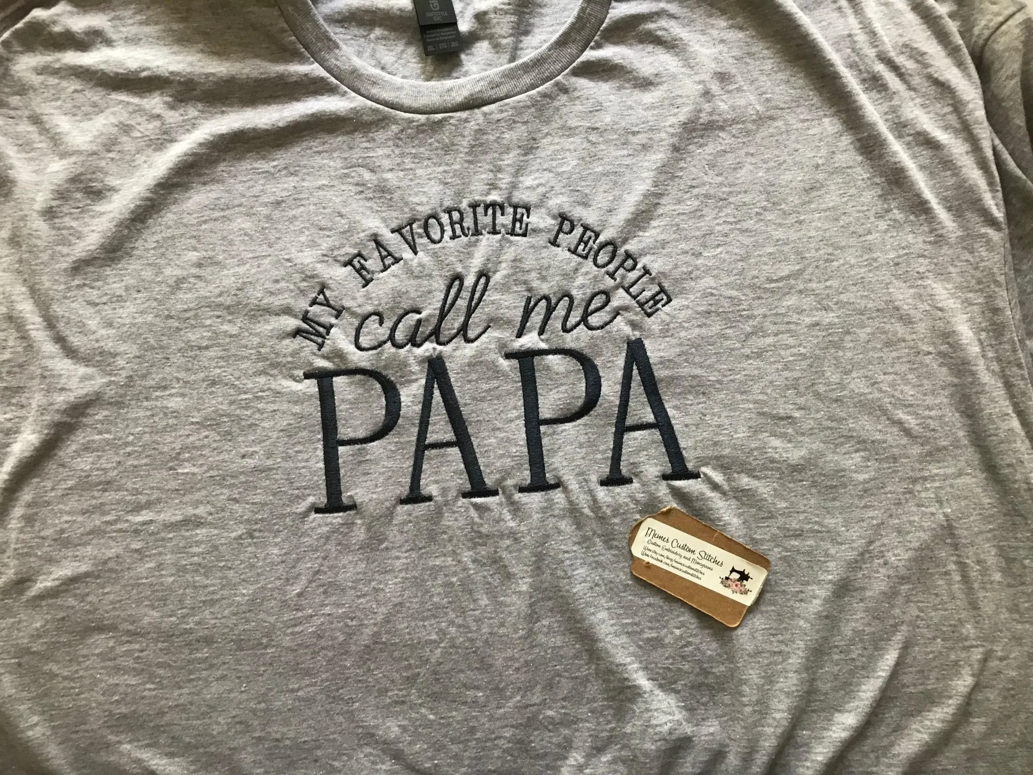 Papa Grandpa Tshirt Gift