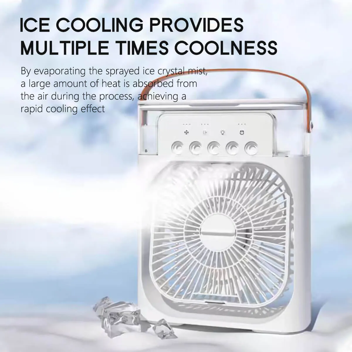 Portable Air Conditioner Fan with Water Mist Spray